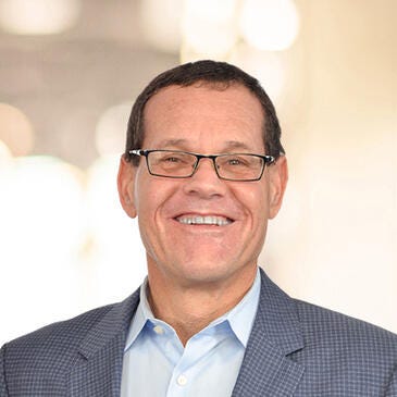 a man wearing glasses