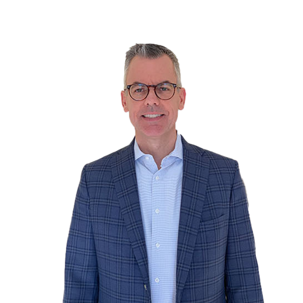a man wearing glasses